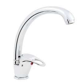 Bateria kuchenna Hydroland B395S chromowana z obrotową wylewką i ceramicznym regulatorem