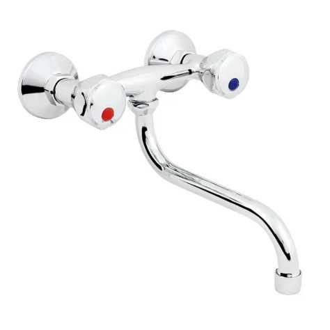 Bateria kuchenna Hydroland B104 chromowana z obrotową wylewką typu S
