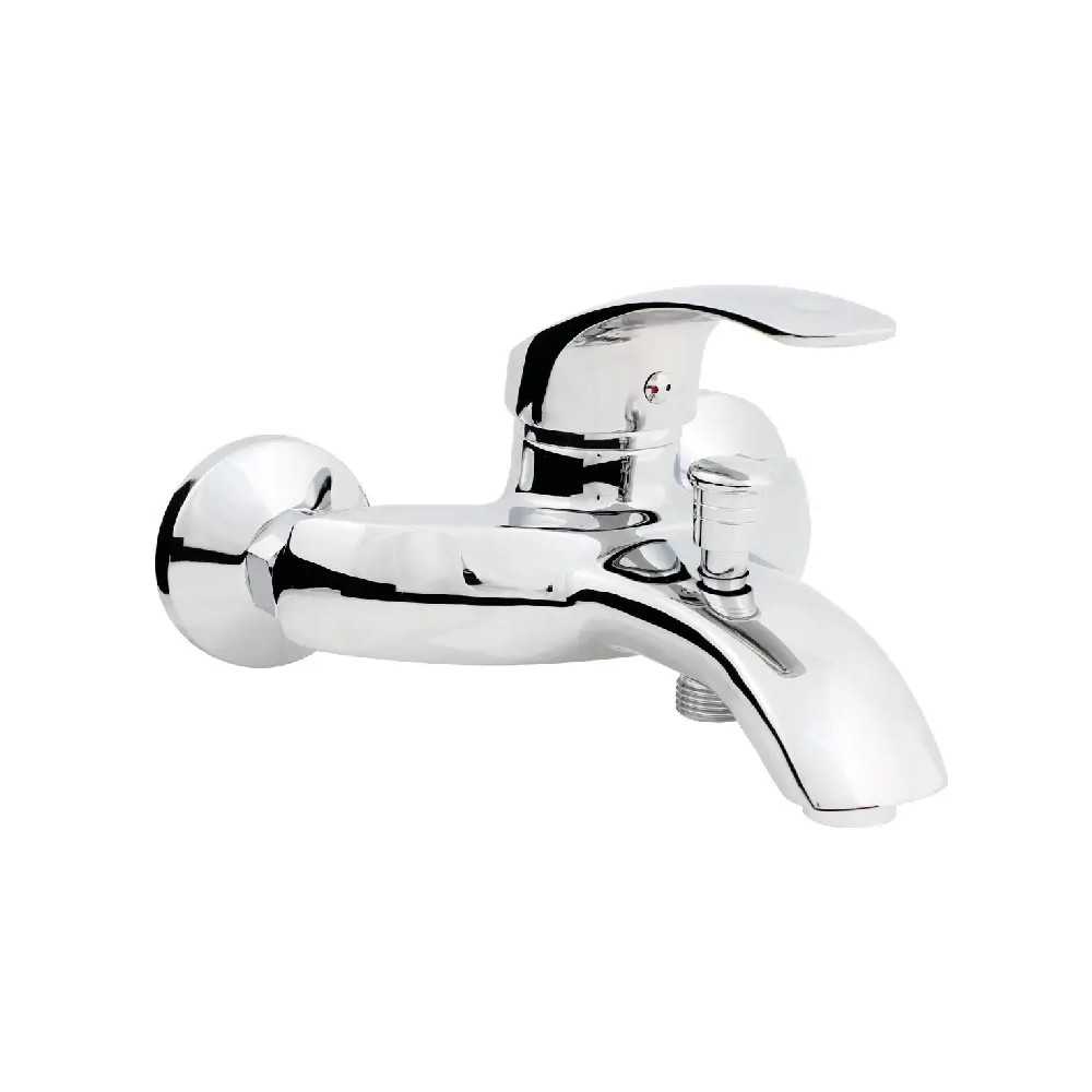bateria wannowa ścienna Hydroland Vena B321 z mechanicznym przełącznikiem wanna-prysznic