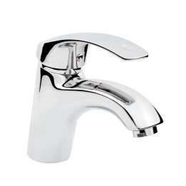 bateria umywalkowa stojąca Hydroland Vena B323 chromowana z automatycznym korkiem