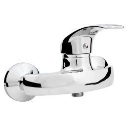 bateria prysznicowa ścienna Hydroland Vena B327 chromowana z ceramicznym regulatorem
