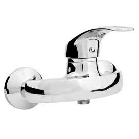 bateria prysznicowa ścienna Hydroland Vena B327 chromowana z ceramicznym regulatorem