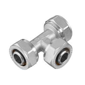 Trójnik PEX skręcany 16x16x16 mm do rur i armatury