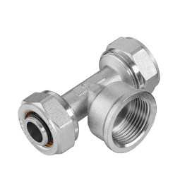 Trójnik skręcany PEX 20x1/2 GW z gwintem wewnętrznym
