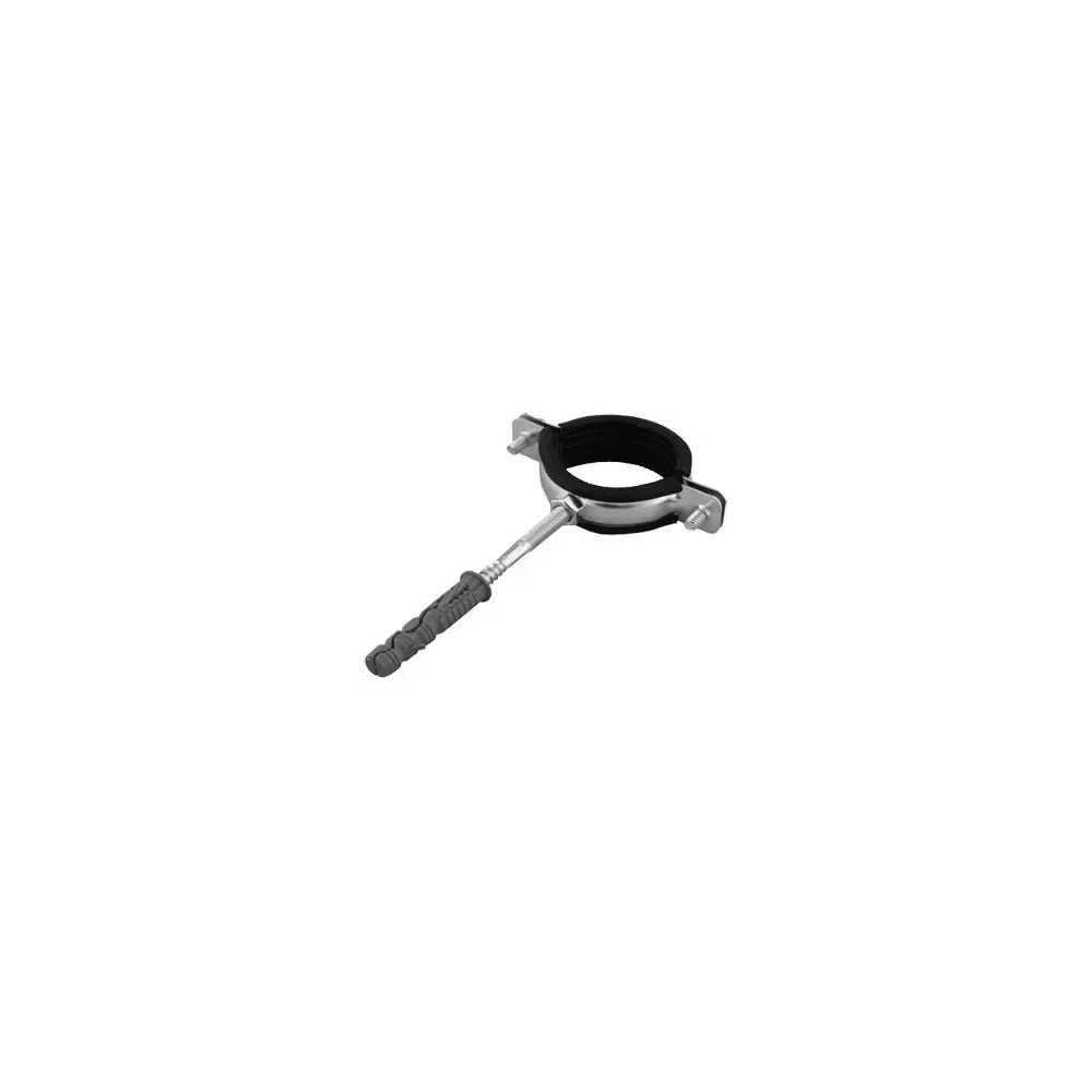 Obejma metalowa 6/4 cala z wkładką EPDM i kołkiem do rur 47–52 mm