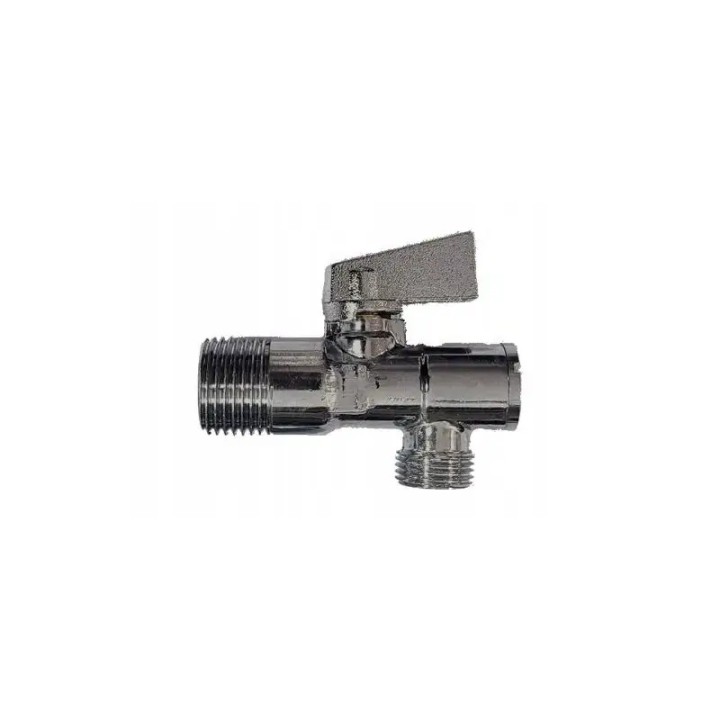 Zawór kątowy do instalacji wodnej z filtrem siatkowym 1/2 x 3/8