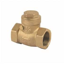 Zawór zwrotny hydrauliczny 6/4" z mosiądzu do wody ciepłej i zimnej