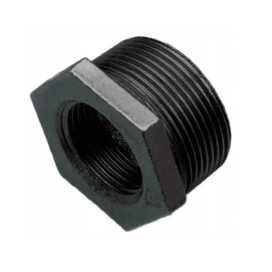 Redukcja czarna 1"x1/2" – do instalacji domowych