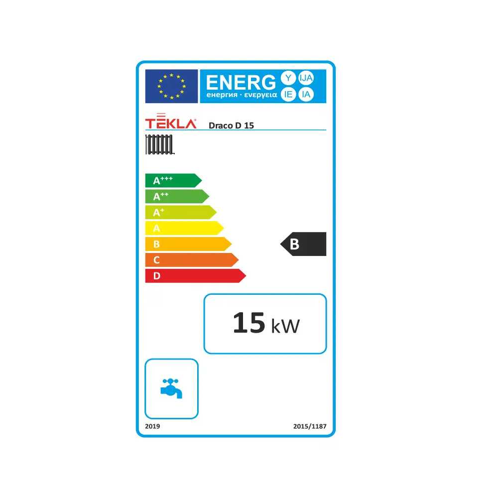 Kocioł na ekogroszek Tekla 15kW Draco D