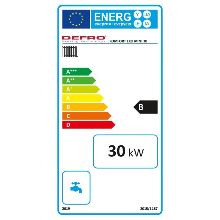 Kocioł na ekogroszek Defro 30kW Komfort EKO MINI