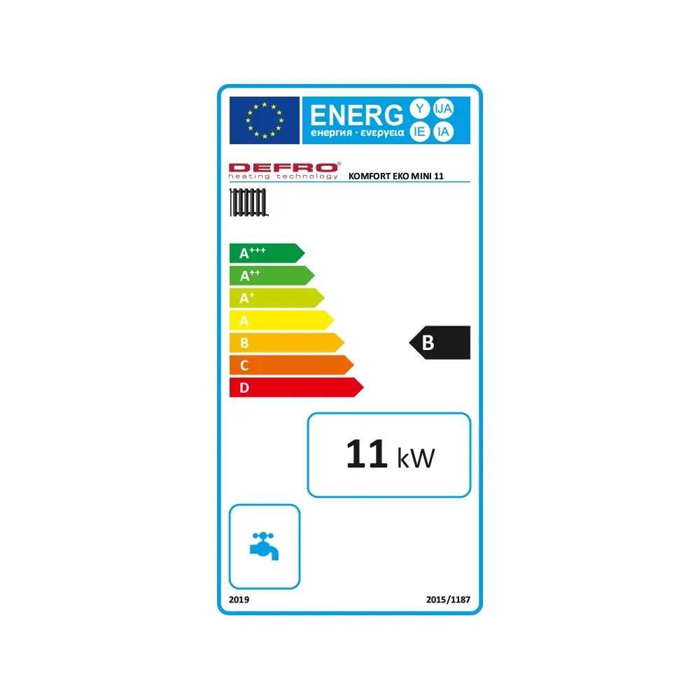Kocioł na ekogroszek Defro 11kW Komfort EKO MINI