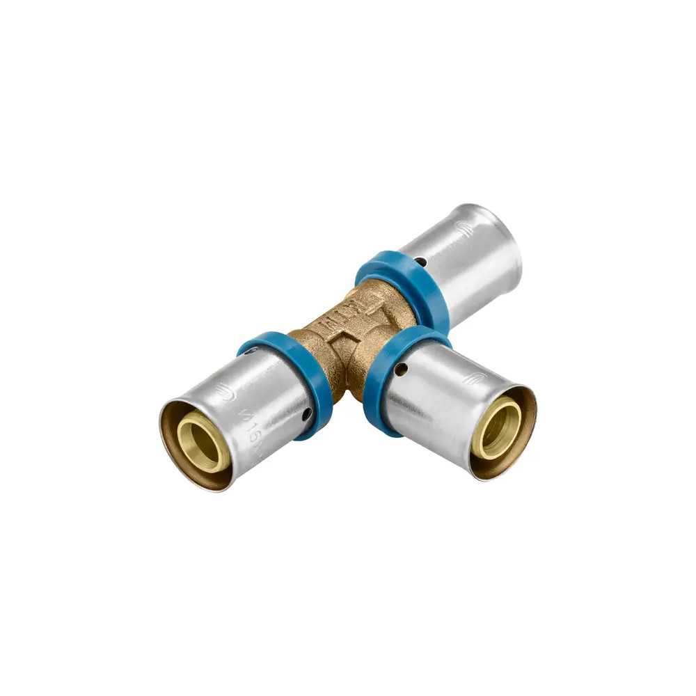Trójnik zaprasowywany PEX Lechar 20x16x16 mm typ U