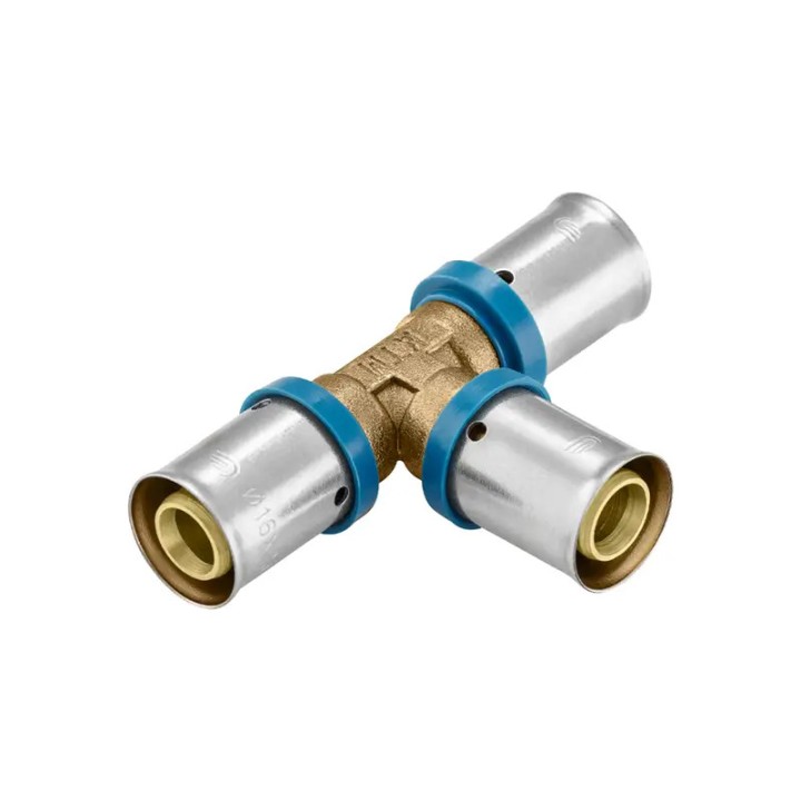 Trójnik redukcyjny zaprasowywany Lechar PEX 20x20x16 mm typ U