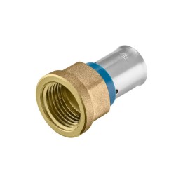 Złączka Lechar PEX 16x1/2 GW zaprasowywana do instalacji wodnych i C.O
