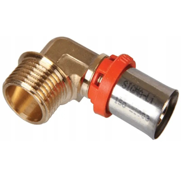 Kolano zaprasowywane PEX Sigma-Li -U -TH -H 20x3/4 GZ