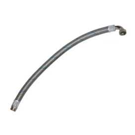 Wąż antywibracyjny do hydroforu 1 cal z kolanem, 70 cm, do pompy i zbiornika
