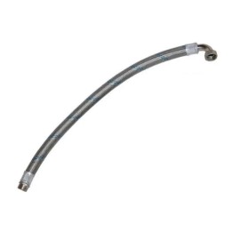 Wąż do hydroforu 80 cm z kolanem 1 cal – stalowy oplot, giętkie połączenie