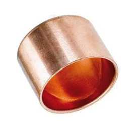 Korek miedziany 18 mm do lutowania w systemie wody i C.O.