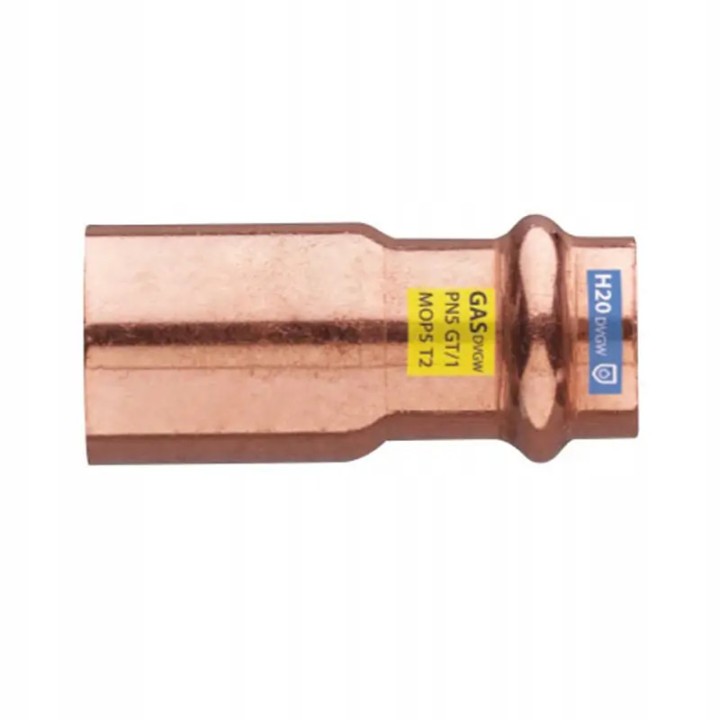Redukcja miedziana Frabo RS9243 22x15 mm do systemów KOMBI wodnych i gazowych