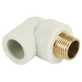 Kolano PP R zgrzewane 20x1/2" GZ | Do instalacji c.o. i c.w.u. SIB24.pl