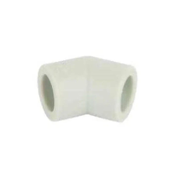 Kolano PP-R zgrzewane 32 mm 45° do instalacji c.w.u. i ogrzewania