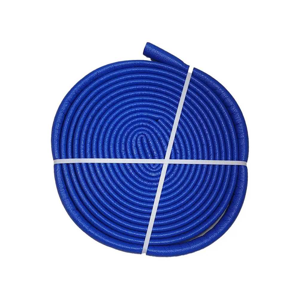 Niebieska otulina 18x4 mm w rolce 10 m do instalacji wodnych