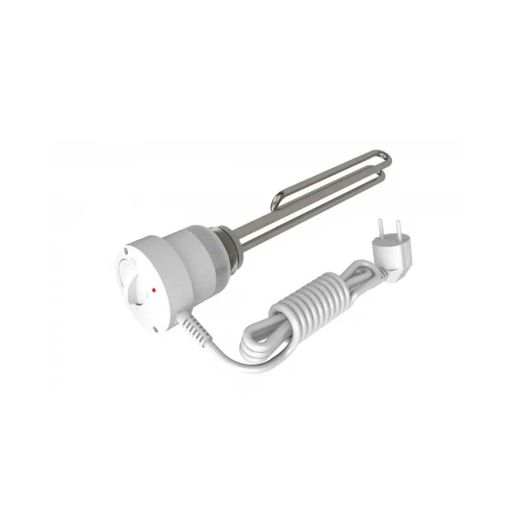 Grzałka do bojlera 6/4 cala 1500W z regulacją temperatury do CWU