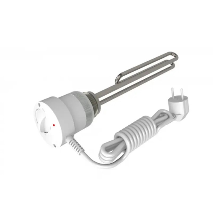 Grzałka do bojlera 6/4 cala 1500W z regulacją temperatury do CWU