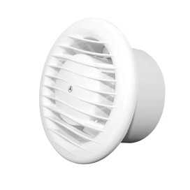 Wentylator sufitowy NV 10 Ø100 S DOSPEL – biały wentylator łazienkowy z łożyskami kulkowymi