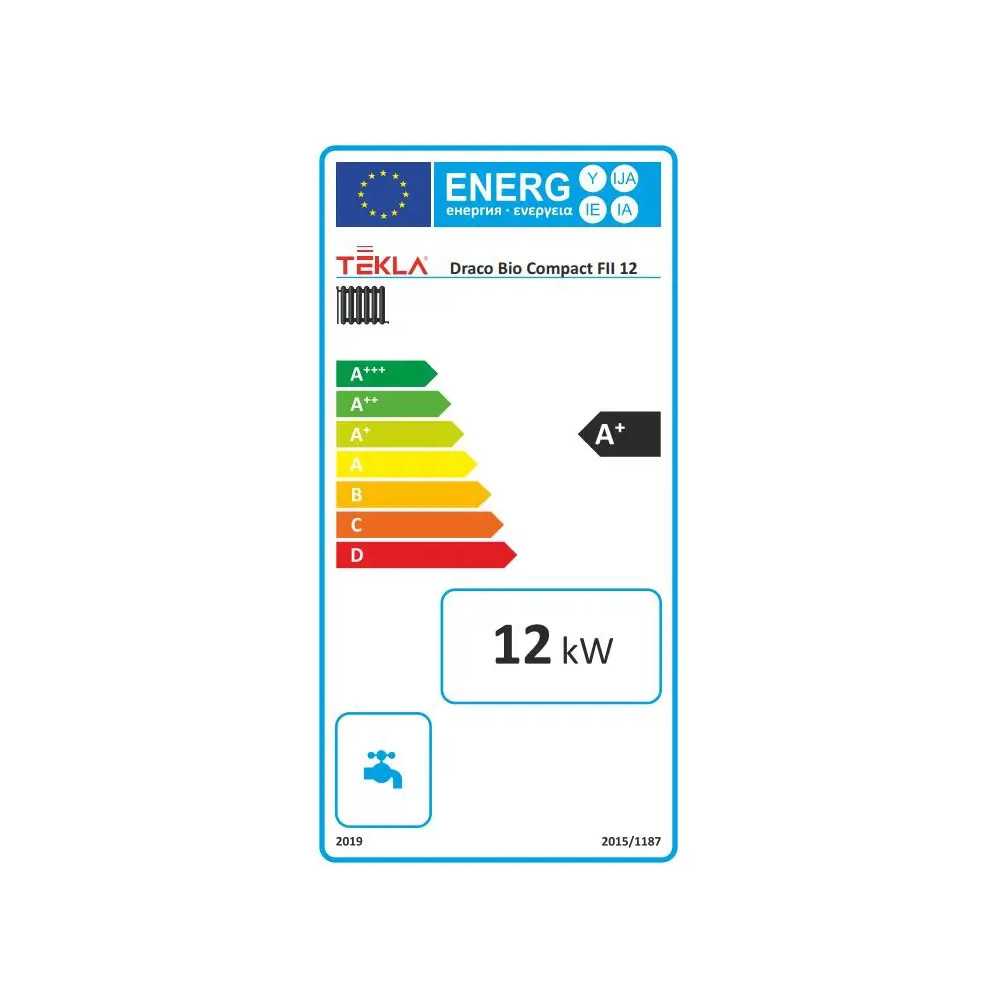 Kocioł na pellet Tekla 12kW Draco Bio Compact FII Slim jednoobiegowy