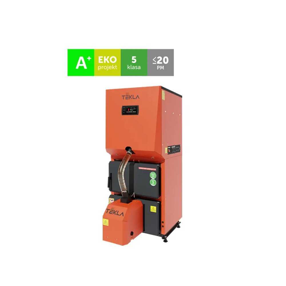 Kocioł na pellet Tekla 18kW Draco Bio Compact FII Slim jednoobiegowy