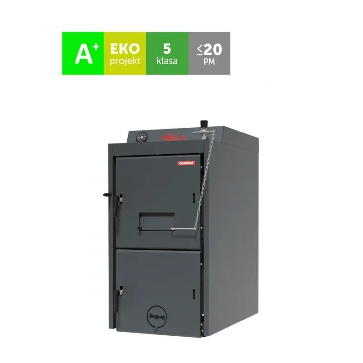 Kocioł na drewno komorowy Tekla Classico Drewno 24 kW