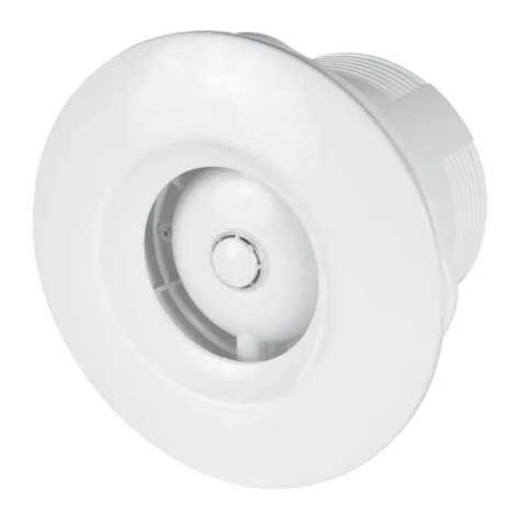 Wentylator Orbit z tworzywa ABS do montażu sufitowego