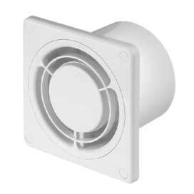 Klasyczny wentylator Ring z tworzywa ABS do łazienki i kuchni