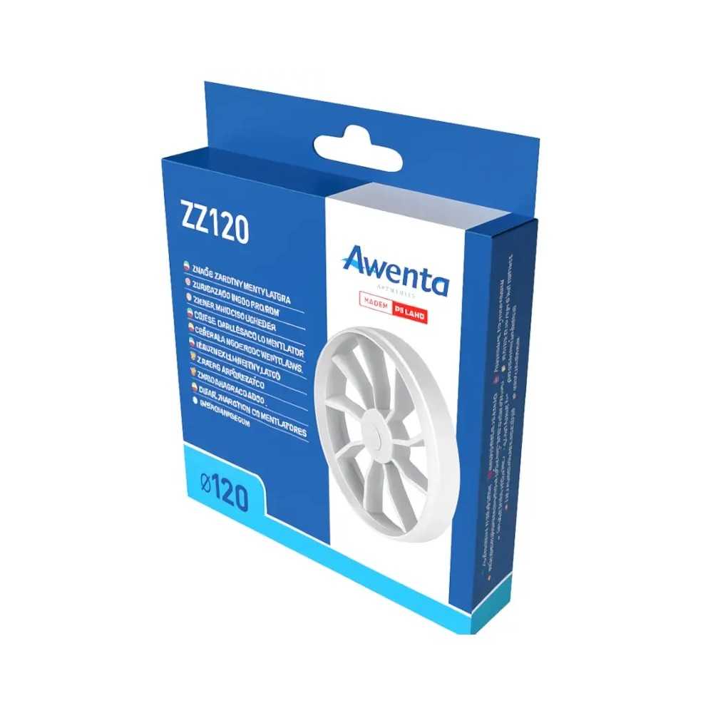 Przód opakowania zaworu zwrotnego Awenta 120 mm