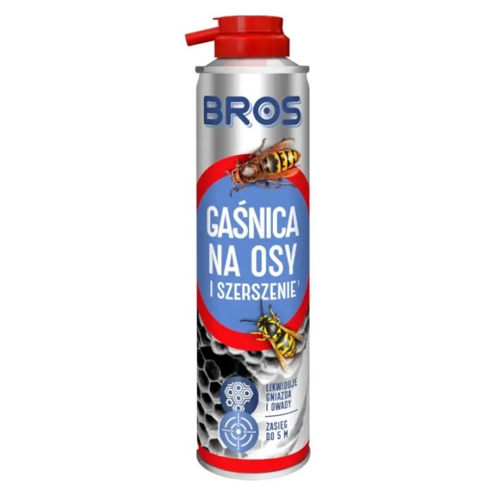 Gaśnica spray na osy i szerszenie Bros 300 ml