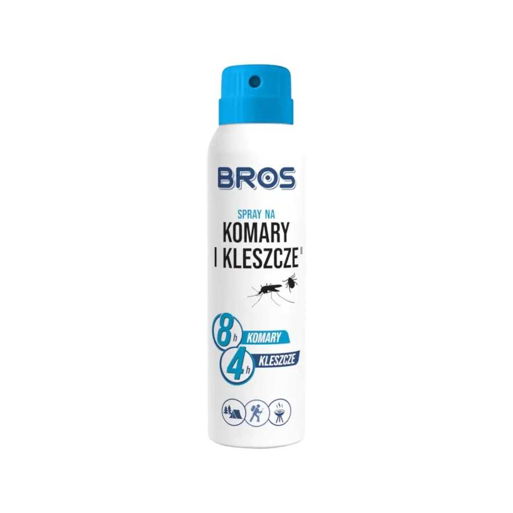 Spray na komary i kleszcze 90 ml Bros