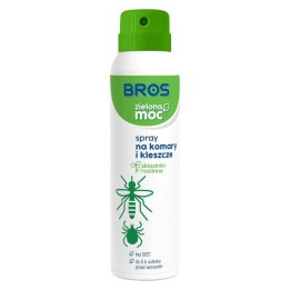 Spray na komary i kleszcze zielona moc Bros 90 ml