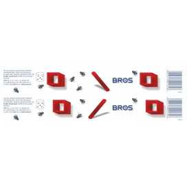 Lep na muchy płaski Bros