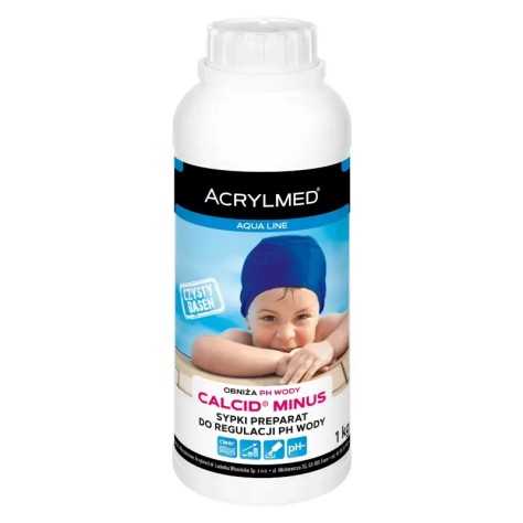 CALCID MINUS proszek 500 g – środek do obniżania pH wody basenowej