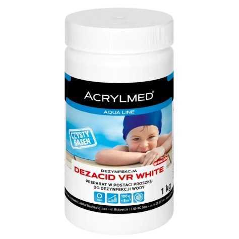 DEZACID VR WHITE 400 g – środek tlenowy do dezynfekcji basenu bez chloru