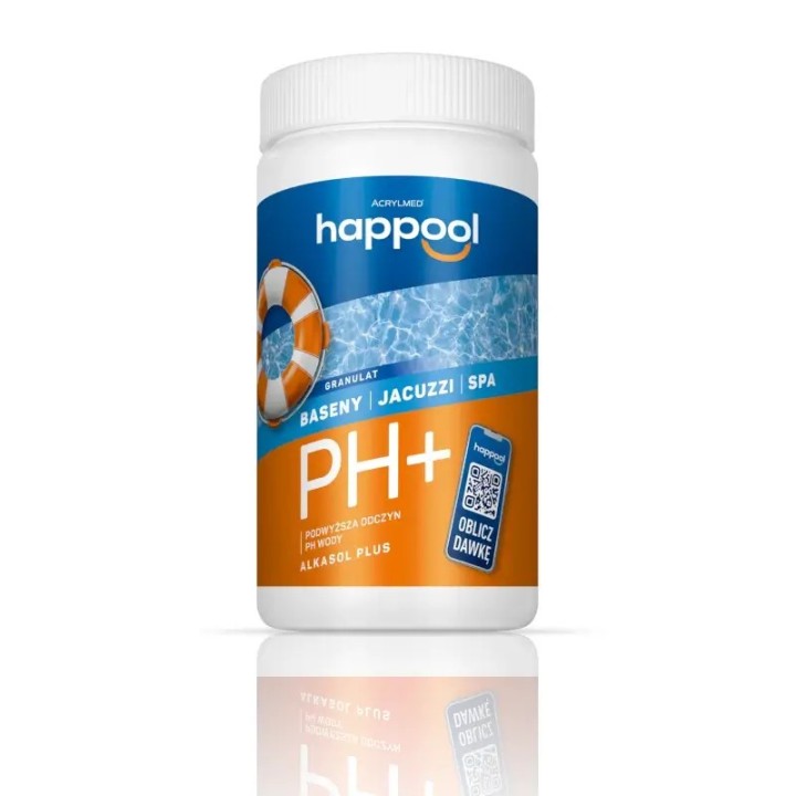ALKASOL PLUS pH+ 1 kg – preparat do podnoszenia pH wody basenowej
