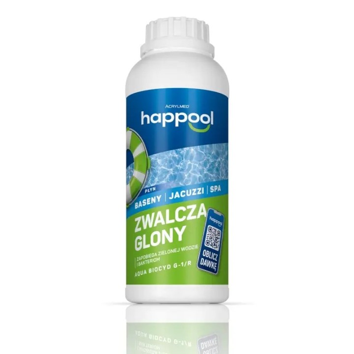 Aqua Biocyd G-1/R 1L – środek do dezynfekcji wody i zwalczania glonów w basenie