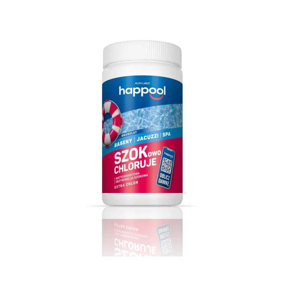 Extra Chlor 400g – granulat do szokowego chlorowania wody w basenie