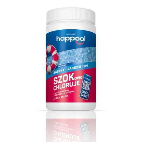 Extra Chlor 1kg – granulat do szybkiej dezynfekcji szokowej wody basenowej