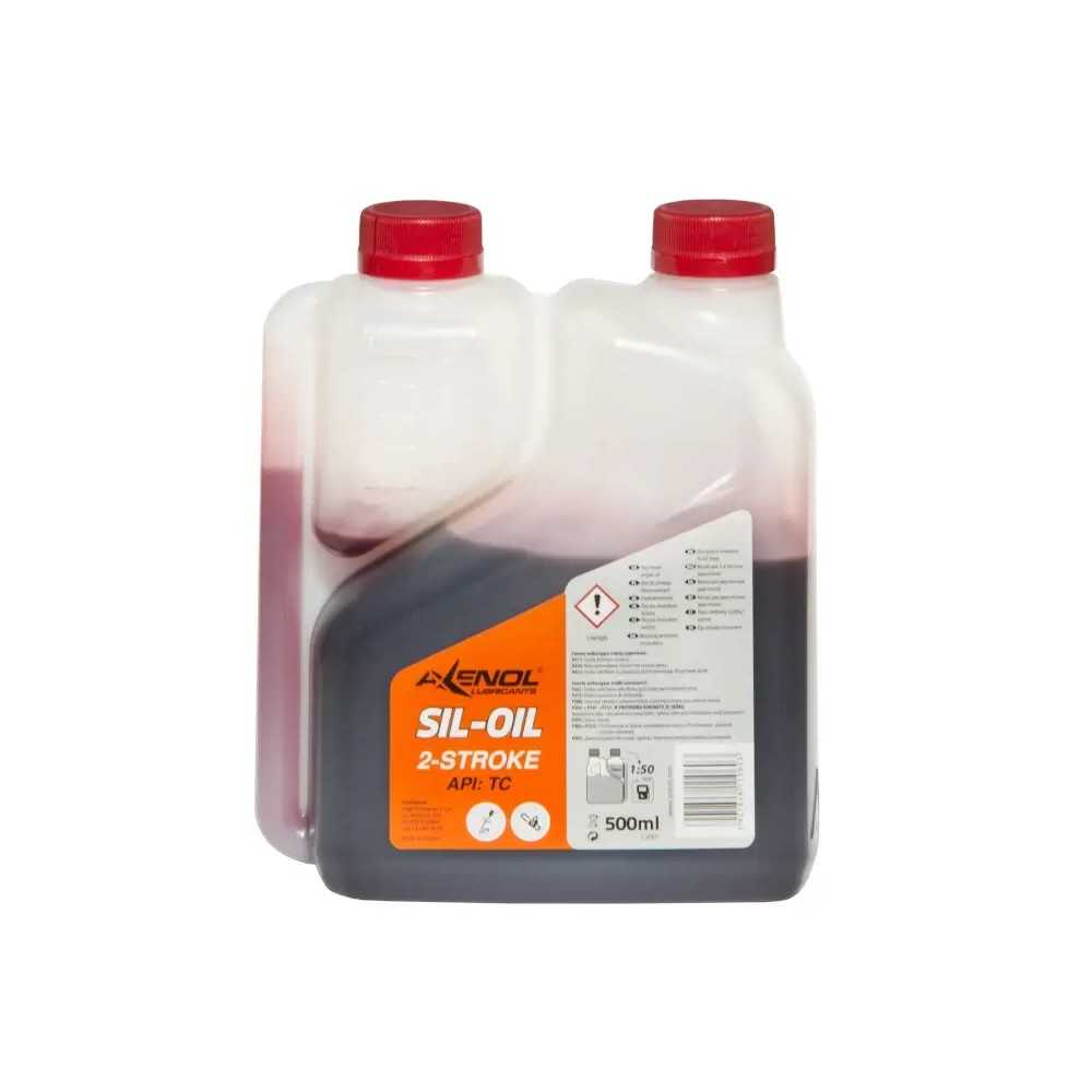 Olej 2T półsyntetyczny do silników dwusuwowych – 500 ml