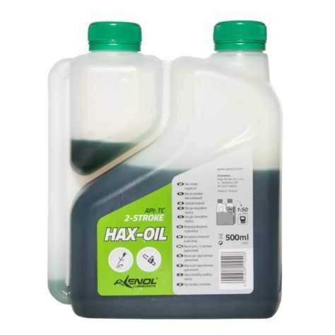Półsyntetyczny olej 2T do silników dwusuwowych – opakowanie 500 ml