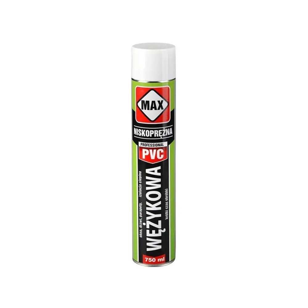 Pianka montażowa MAX niskoprężna wężykowa 750 ml