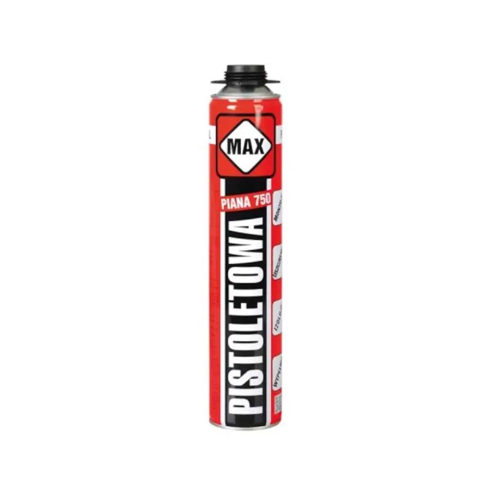 Pianka montażowa MAX 750 ml z aplikatorem pistoletowym