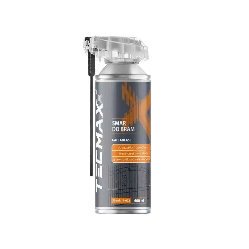Smar Tecmaxx do bram 400 ml – do prowadnic i zawiasów